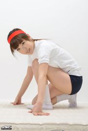 [BINTANG 4K] NO.00056 Mimi Shiraishi Leotard gadis cantik pakaian olahraga